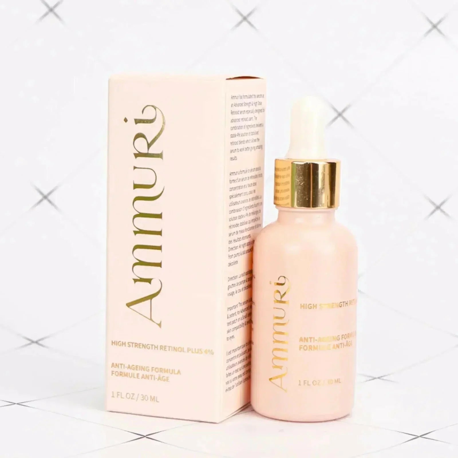 „Ammuri Skincare“ didelio stiprumo 4 % retinolio serumas 30 ml