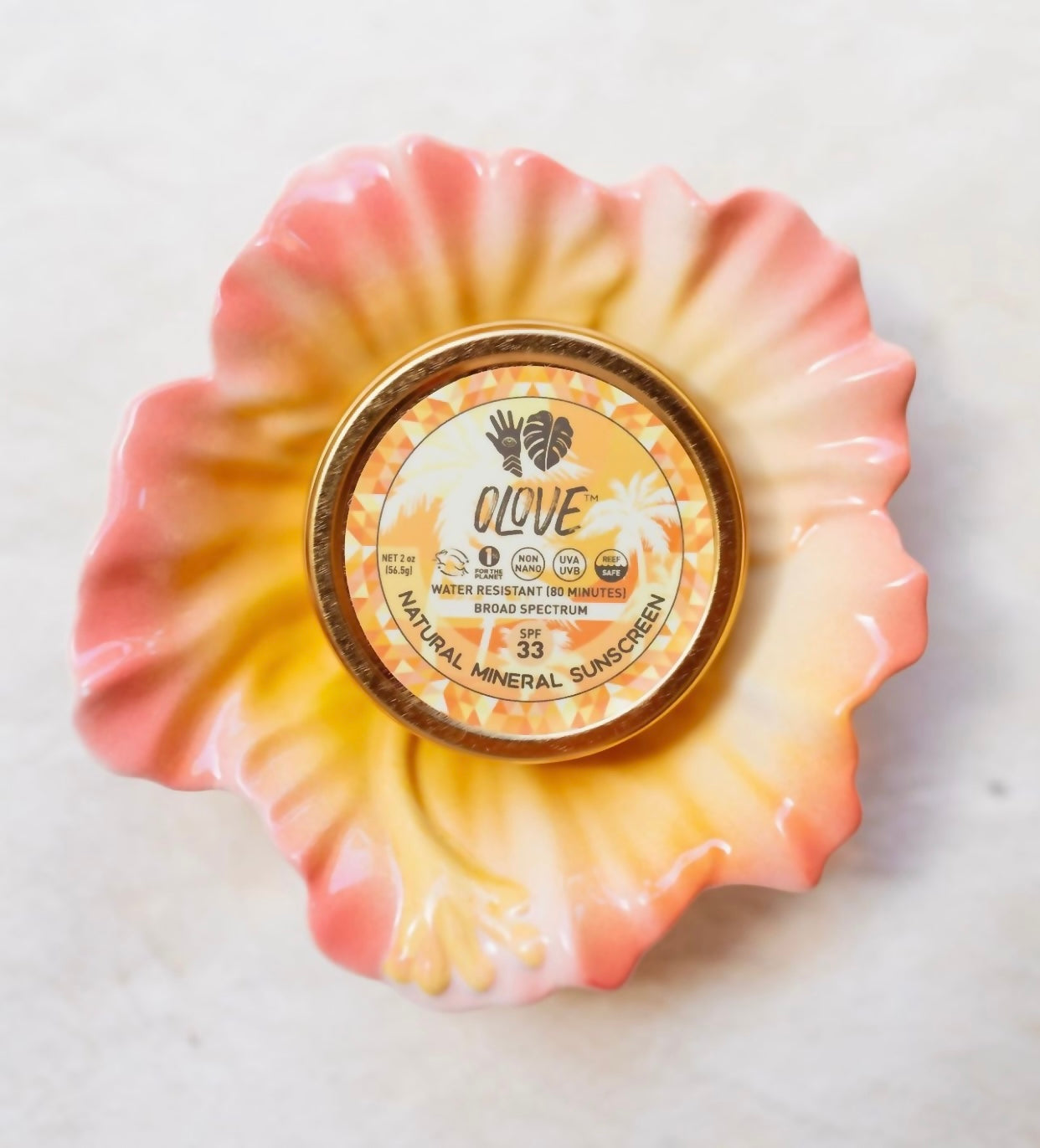 33 SPF mineralinis apsauginis kremas nuo saulės veidui ir kūnui