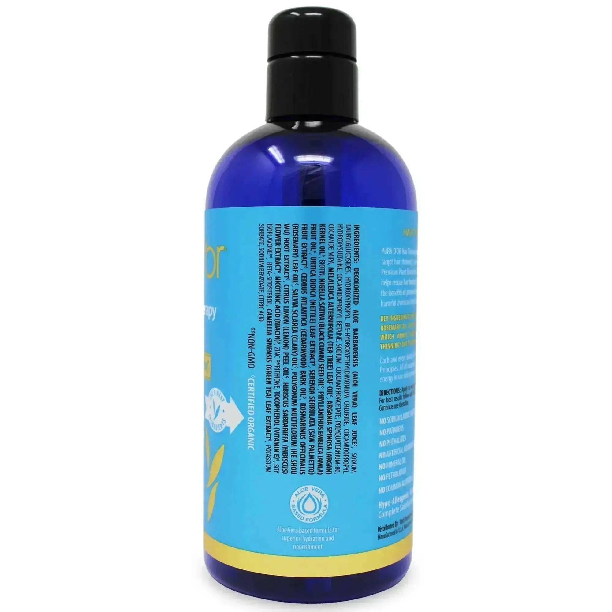 „Ammuri Skincare PURA D'OR“ šampūnas retėjantiems plaukams