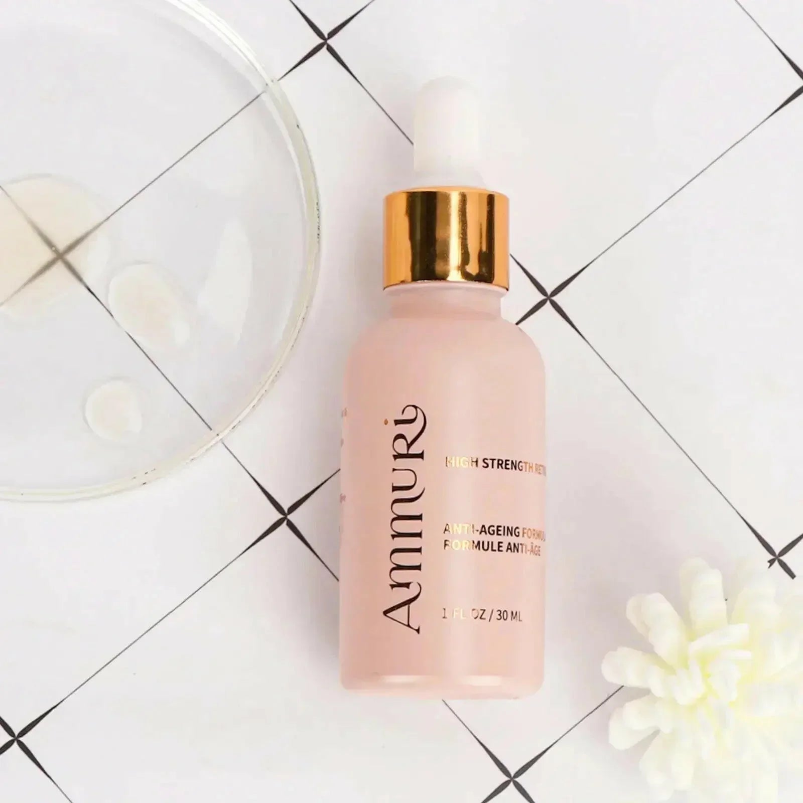 „Ammuri Skincare“ didelio stiprumo retinolio serumas – senėjimą stabdantis