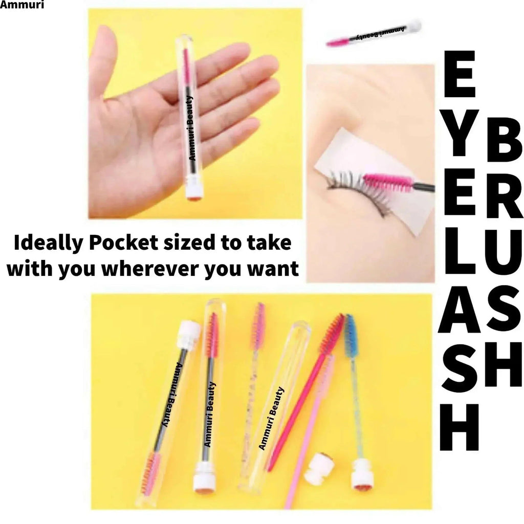 „Ammuri Skincare“ higieniniai tušo šepetėliai ir antakių pieštukai