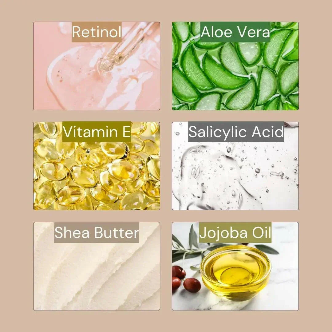 „Ammuri Skincare“ retinolio veido šveitiklis – šveičiamasis kremas